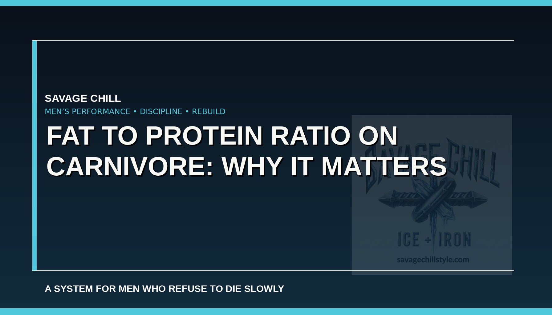 Fat to Protein Ratio on Carnivore: Why It Matters